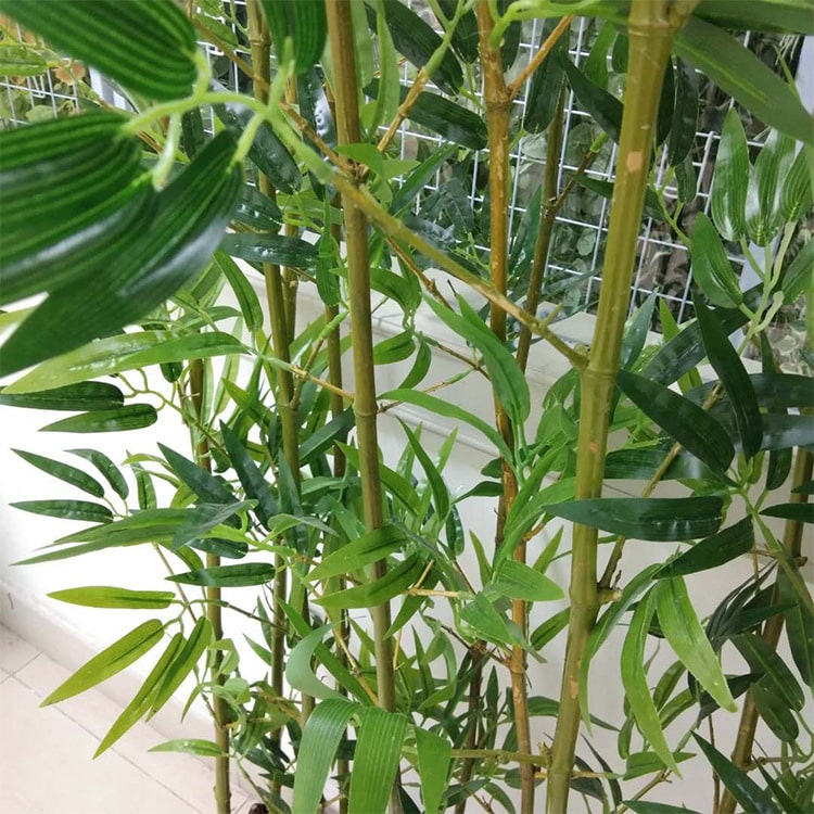 Foglia di bambù artificiale